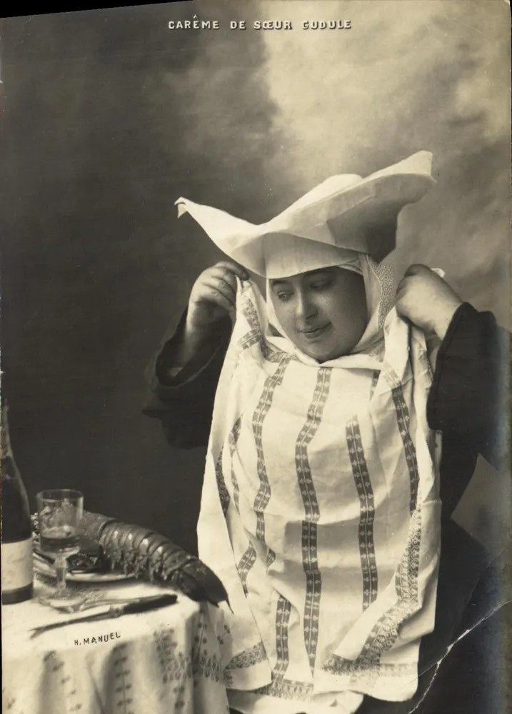 Sœur Gudule — Carême — photographie de H. Manuel - Vorderseite