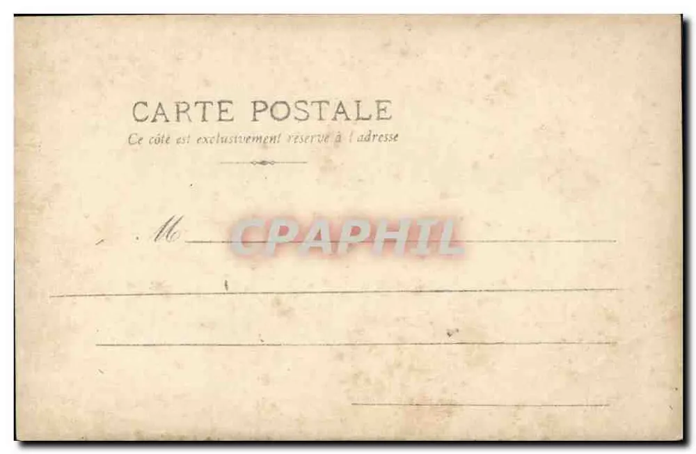 Sœur Gudule — Carême — photographie de H. Manuel - Rückseite
