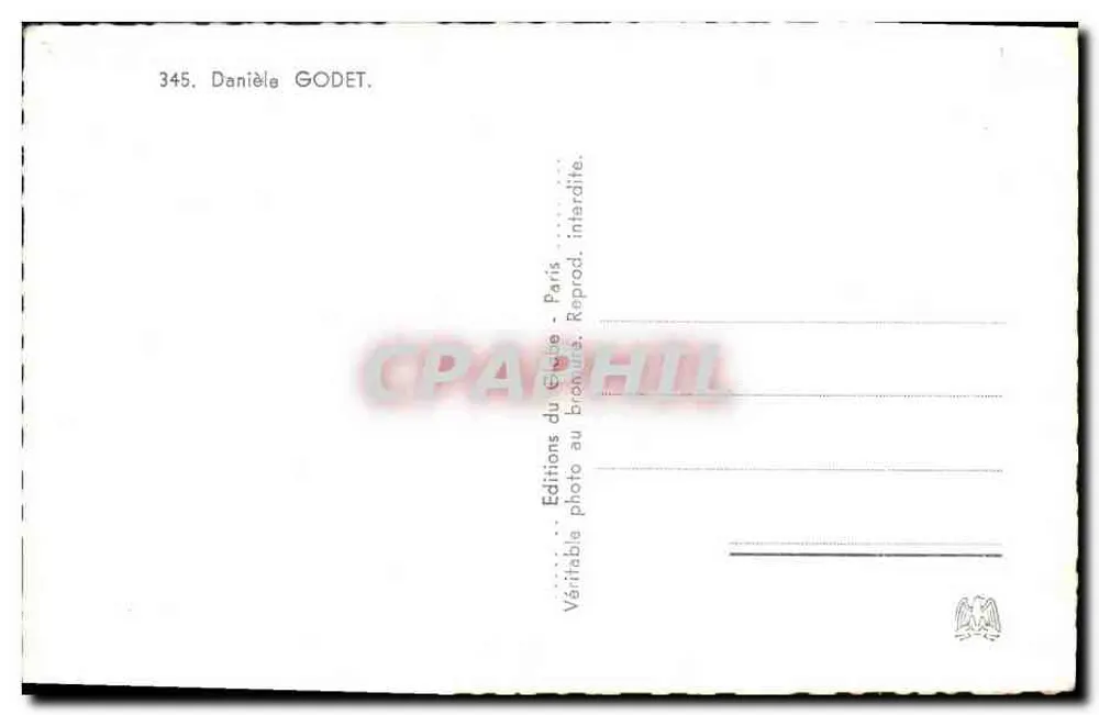 Porträt einer Frau — Halbfigur mit Rose — Photo NE CHEVERT - Rückseite