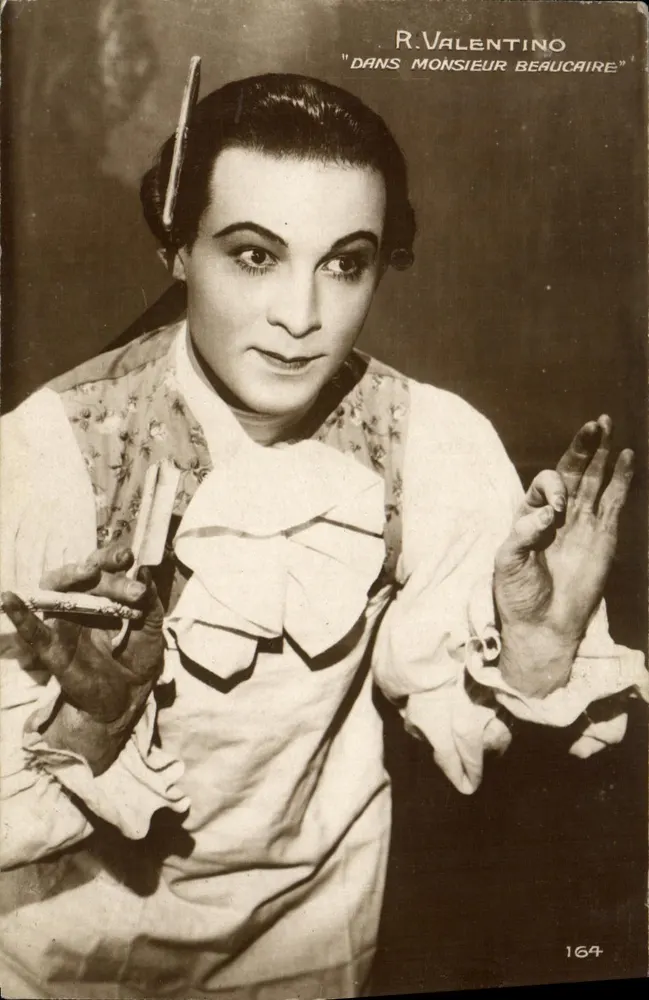 R. Valentino — in Monsieur Beaucaire — Serie 164 - Vorderseite