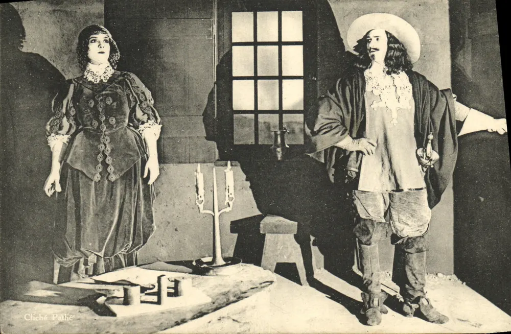 Die drei Musketiere — nach dem berühmten Werk von Alexandre Dumas père und Auguste Maquet — Verlag PATHÉ CONSORTIUM CINÉMA - Vorderseite