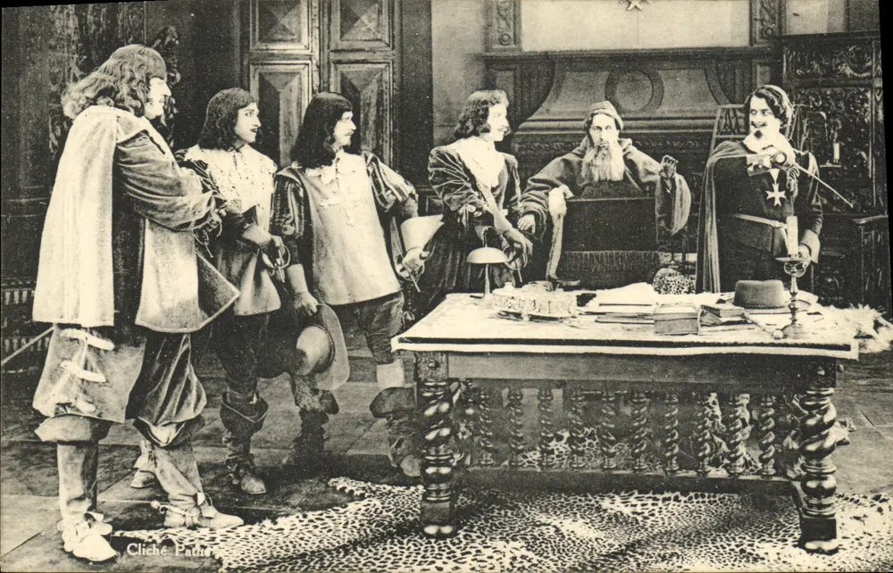 Die Drei Musketiere — Nach der berühmten Arbeit von Alexandre Dumas père und Auguste Maquet — Verlag Pathé Consortium Cinéma - Vorderseite
