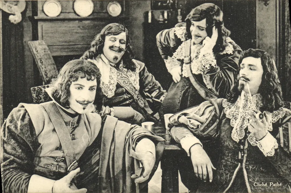 Die drei Musketiere — nach Alexandre Dumas père und Auguste Maquet — veröffentlicht von Pathé Consortium Cinéma - Vorderseite