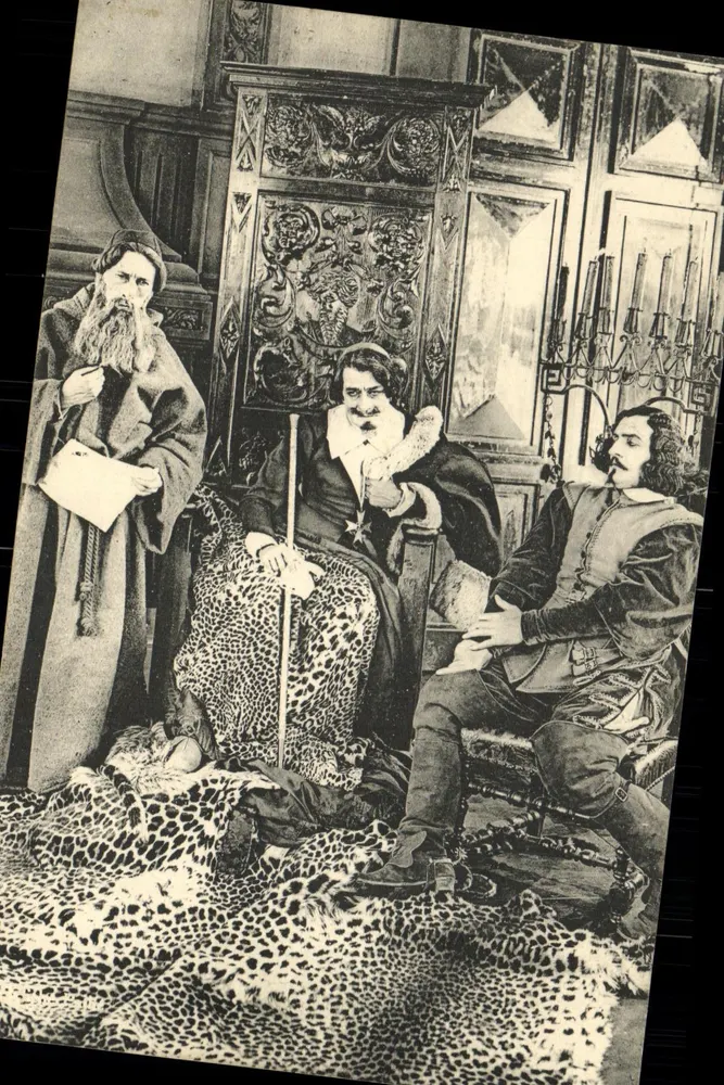 Die drei Musketiere — nach der berühmten Arbeit von Alexandre Dumas père und Auguste Maquet — Verlag Pathé Consortium Cinéma - Vorderseite