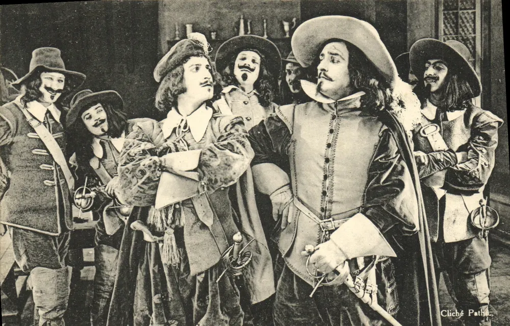 Die drei Musketiere — nach dem berühmten Werk von Alexandre Dumas père und Auguste Maquet — Verlag Pathé Consortium Cinéma - Vorderseite
