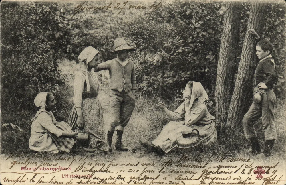 Ländliche Szenen — Quincourt, 27. Mai 1904 — L'Histoire (Verlag) - Vorderseite