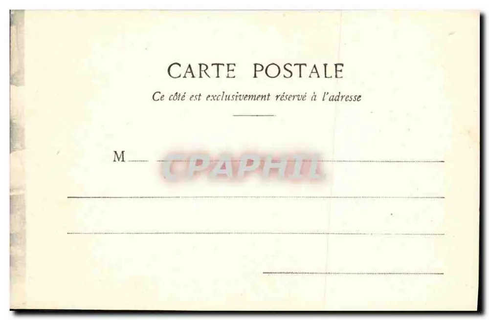 Pierrot — Liederszene — Phototype A. Bénebey & Cie, Nant - Rückseite