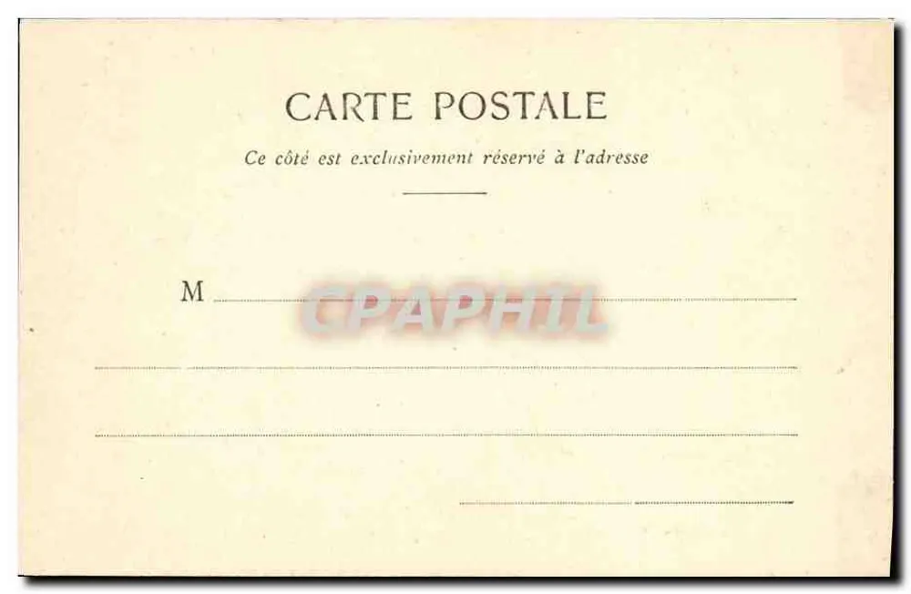 Kabyle Frau am Brunnen — A. Roussigna, Nationaler Verlag, Sammlung Michèle - Rückseite