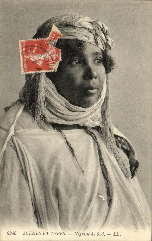 Négresse du Sud — LL. — SCÈNES ET TYPES — n° 6246 - Recto