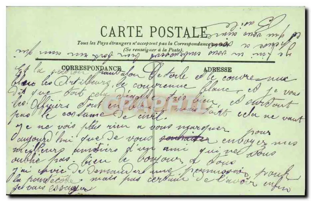 Négresse du Sud — LL. — SCÈNES ET TYPES — n° 6246 - Verso