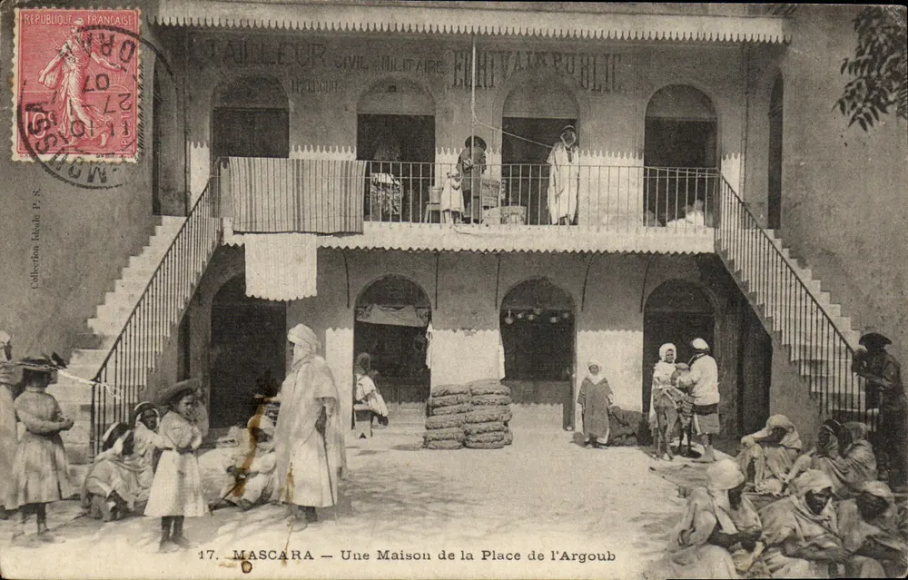 Mascara — Ein Haus auf der Place de l'Argoub — Verlag P. S. - Vorderseite