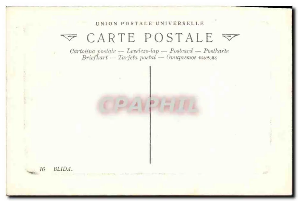 Porta Bal-el-Rabba — Blida — editore L.L. - Verso