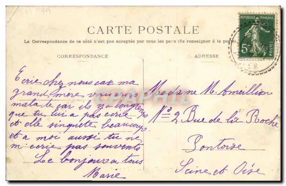 Alma (Algérie) — Le pont — J. Geiser, Alger - Verso