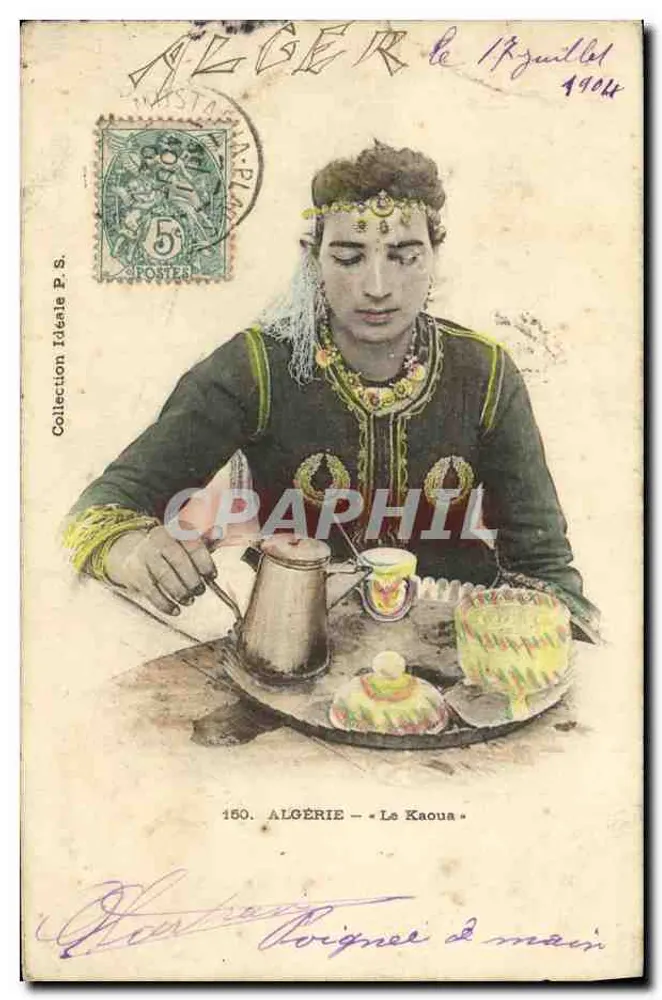 Algérie — Le Kaoua — Collection Idéale P. S. n°150 - Frente