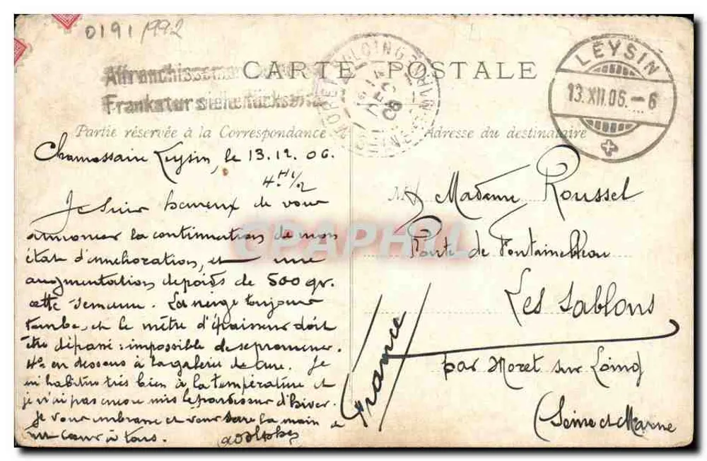 Milka — Kletter-Szene — Herausgeber SUCHAND, Nr. 9 - Rückseite