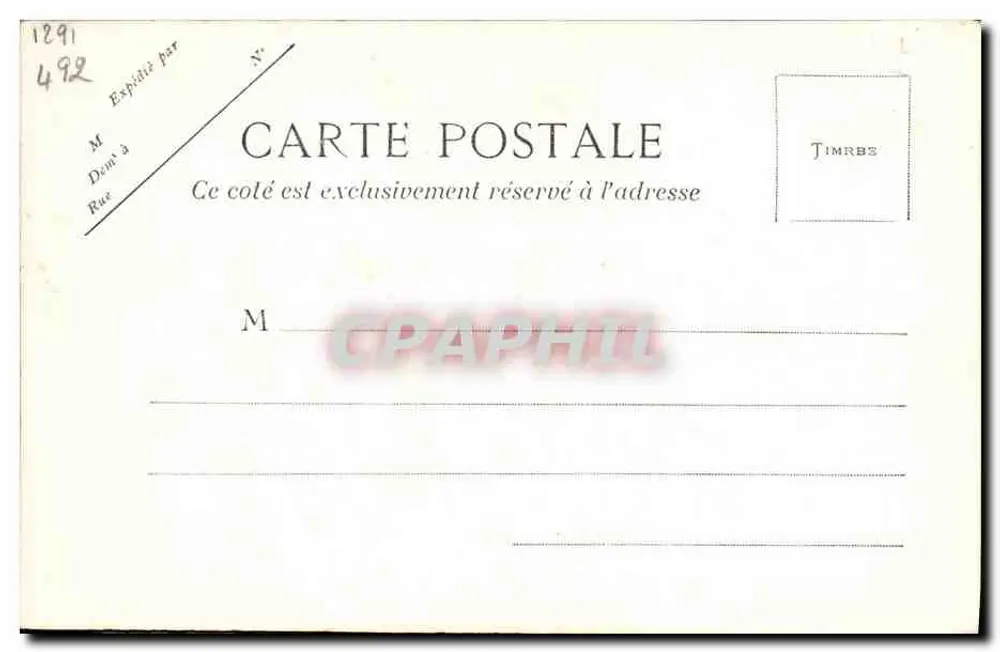 Café mauriço — Argélia — J. Geiser, n° 57 - Verso