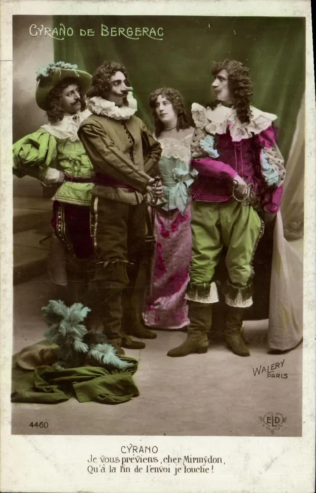 Cyrano de Bergerac — theaterscene — Walery Paris n°4460 - Voorkant
