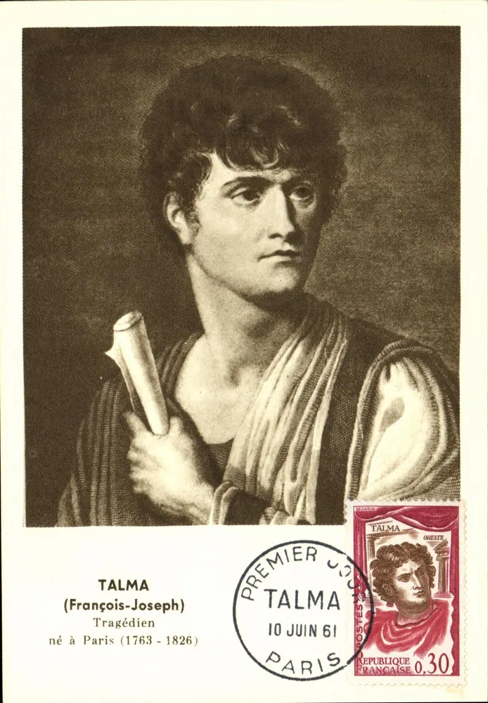 Talma (François-Joseph) — Tragödiendichter — Verlag P. et R. Gérard, n° 1293 - Vorderseite