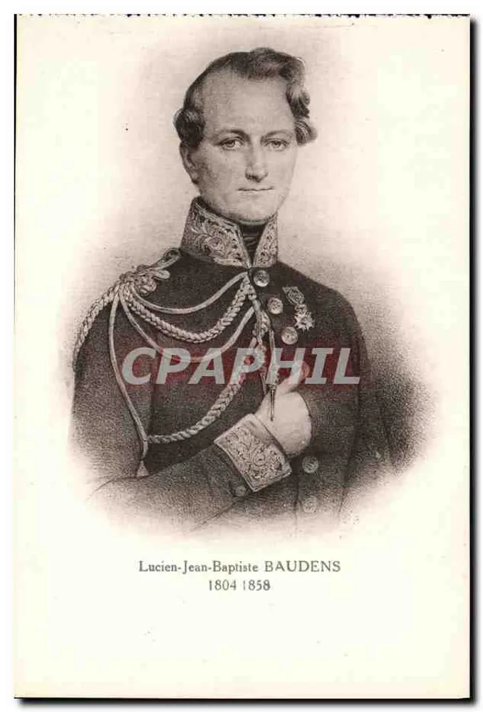 Lucien-Jean-Baptiste BAUDENS — Militärchirurg und Professor - Vorderseite