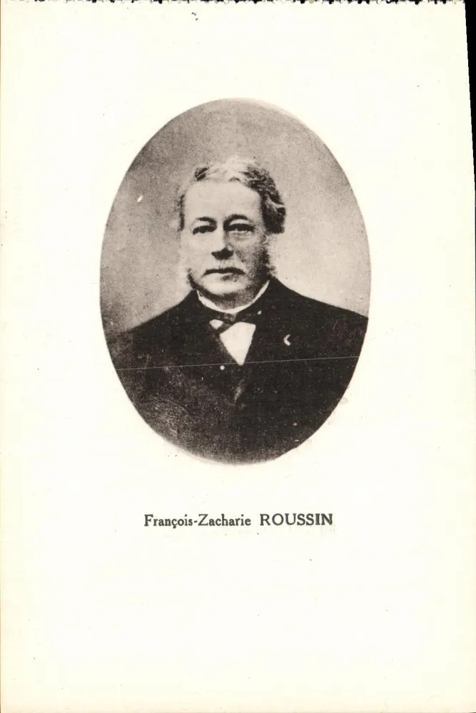 François-Zacharie ROUSSIN — Chemiker und Professor — Verlag nicht sichtbar - Vorderseite