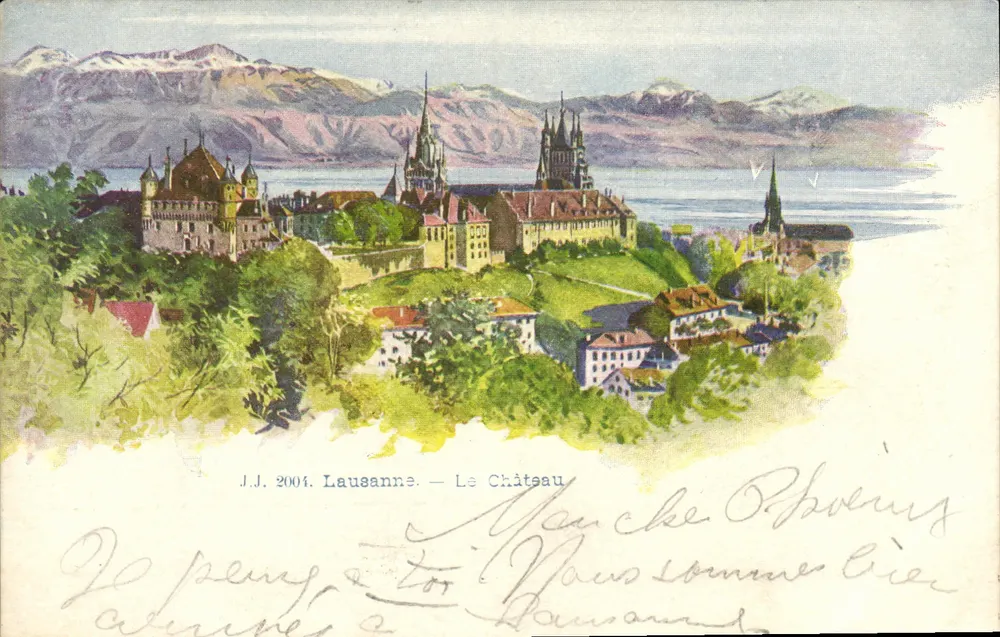 Lausanne — Het Kasteel — J.J. 2004 - Voorkant