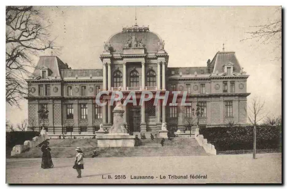 Lausanne — Das Bundesgericht — Editions Louis Burgy, Nr. 2515 - Vorderseite