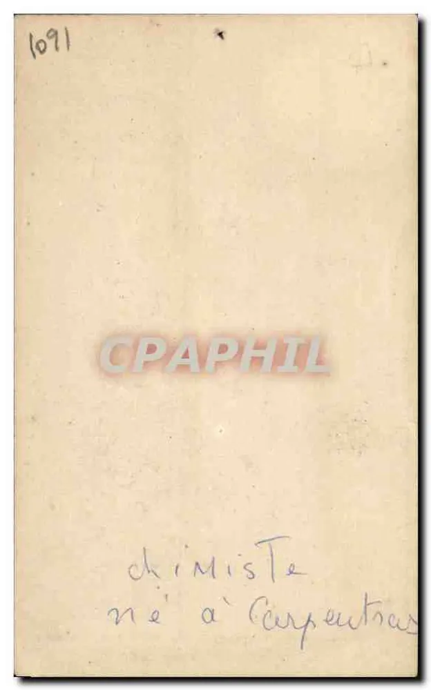 F. V. Raspail — litografia — L. Mertens, Bruxelas - Verso