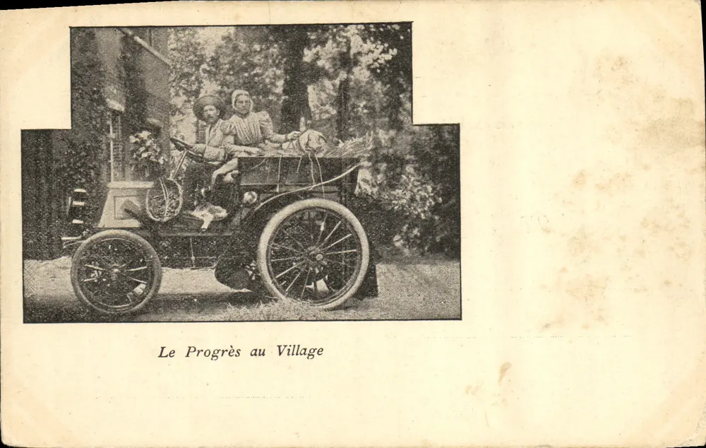 Automóvel — O Progresso no Campo — n°0592 - Frente