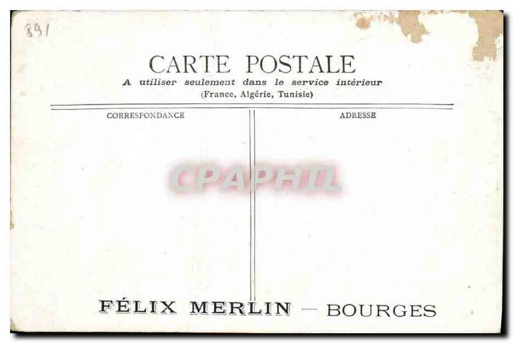 Ritter und Pferdekutsche — M. Geoffroy d'Andigné — M.J.S. - Rückseite