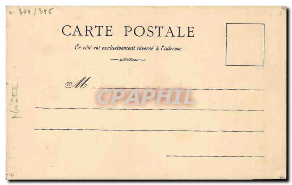 Caricatura de Le Bargy — The Weekly Critical Review, 336, Rue Saint-Honoré — Série Cartoon - Verso