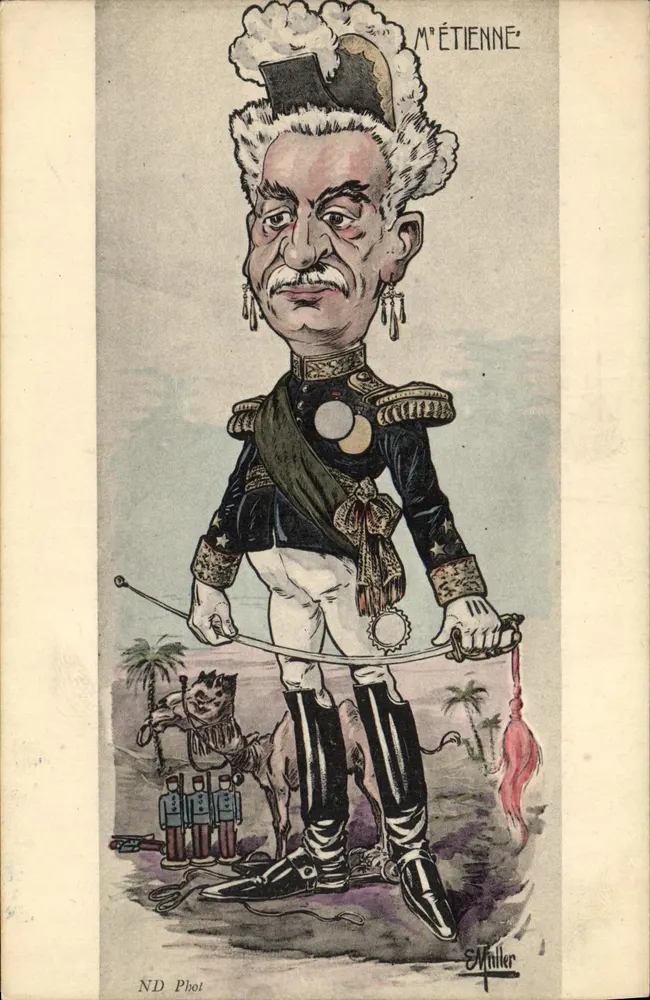 Karikatur von Herrn Étienne — Verlag ND Phot - Vorderseite