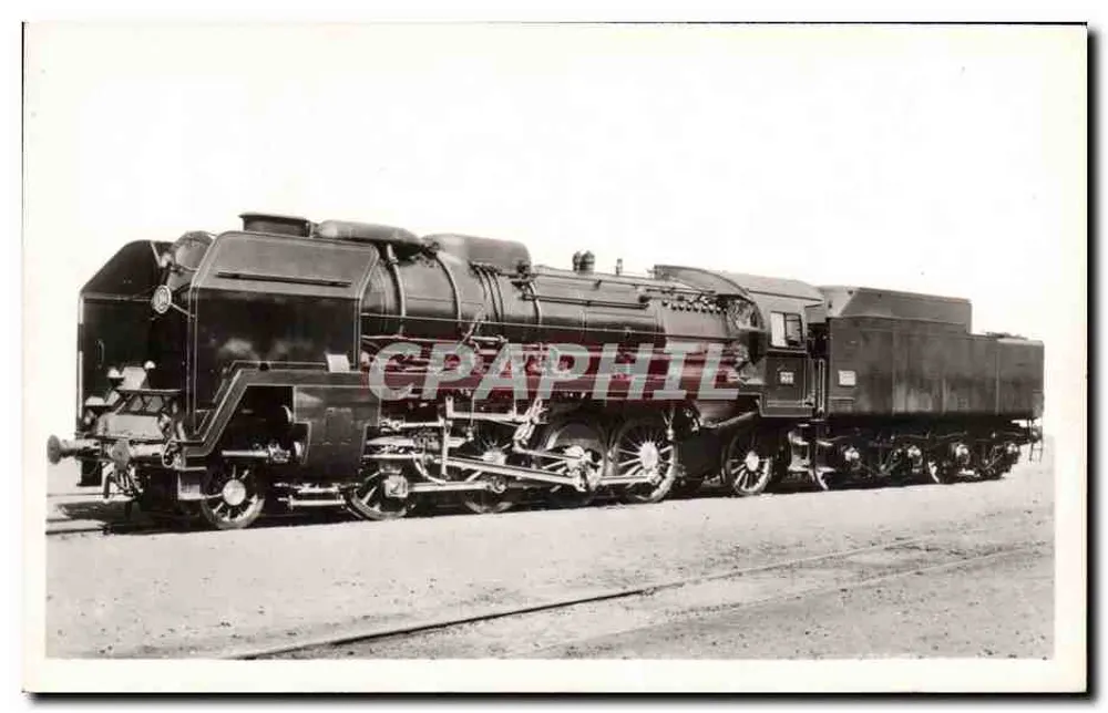 Locomotiva 141 P Compound de 4 cilindros — S.N.C.F., 1ª série — S.N.C.F. — n° 21 - Frente