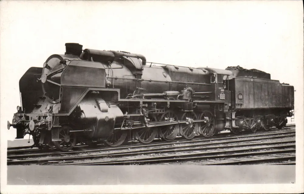 Locomotive 150 P - Compound 4-cylindrowa — S.N.C.F., Nasz zawód 1950, n° 20 - 1. seria - Awers