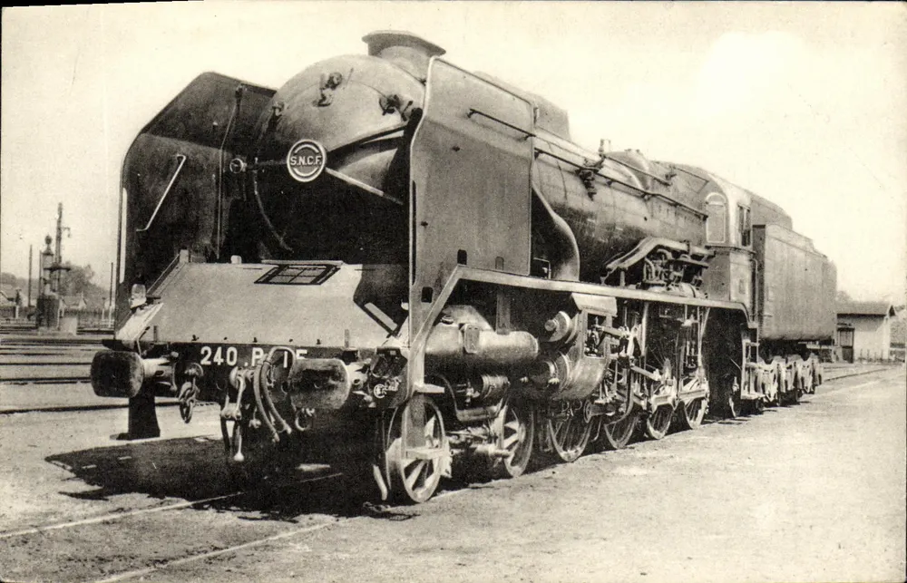 Locomotive 240 P 15 — Série 240 P 15 — H.M. P., 8, rue de Tournon - Paris - Recto