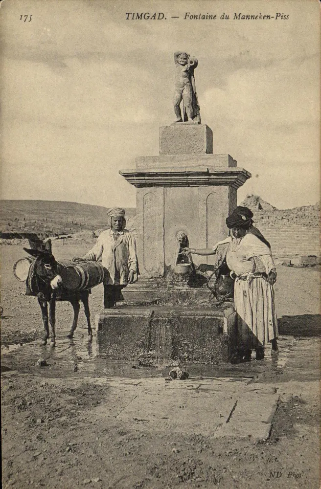 Timimoun — Fontaine du Manneken-Piss — ND Phot - Vorderseite