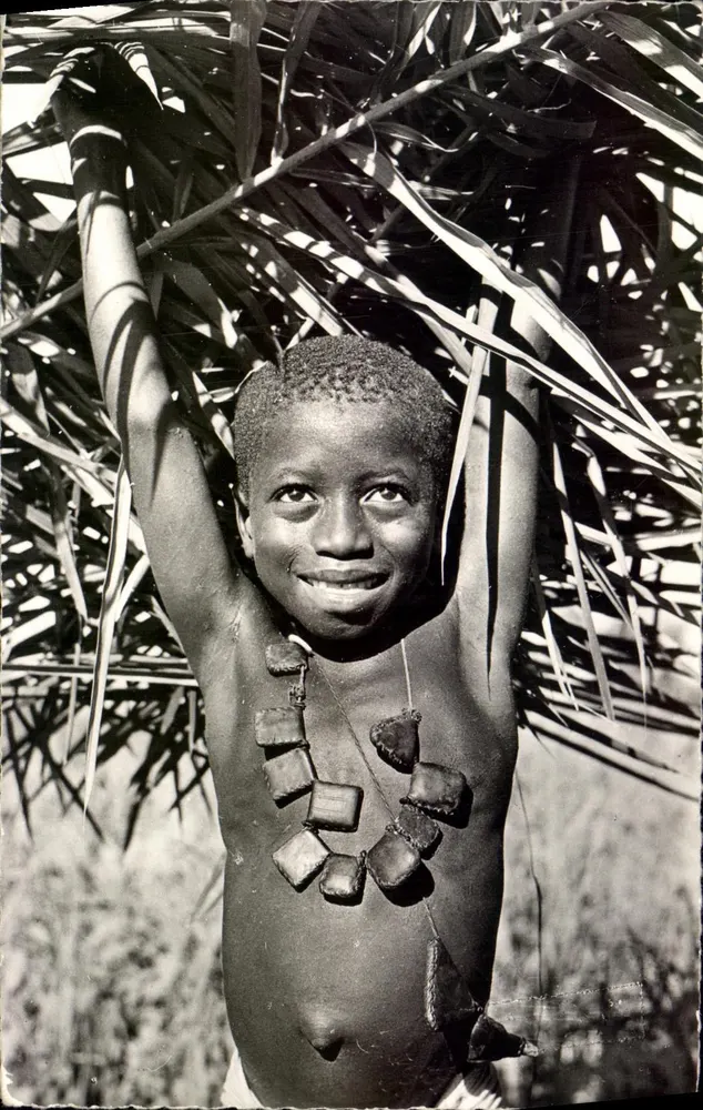 Junges Palmenträger — Französisch-Westafrika — Éditions HOA-QUI, n°1024 - Vorderseite