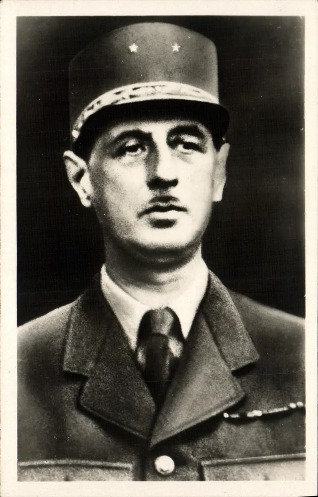 General de Gaulle — Befreiung von Paris — Photo-Presse-Libération - Vorderseite