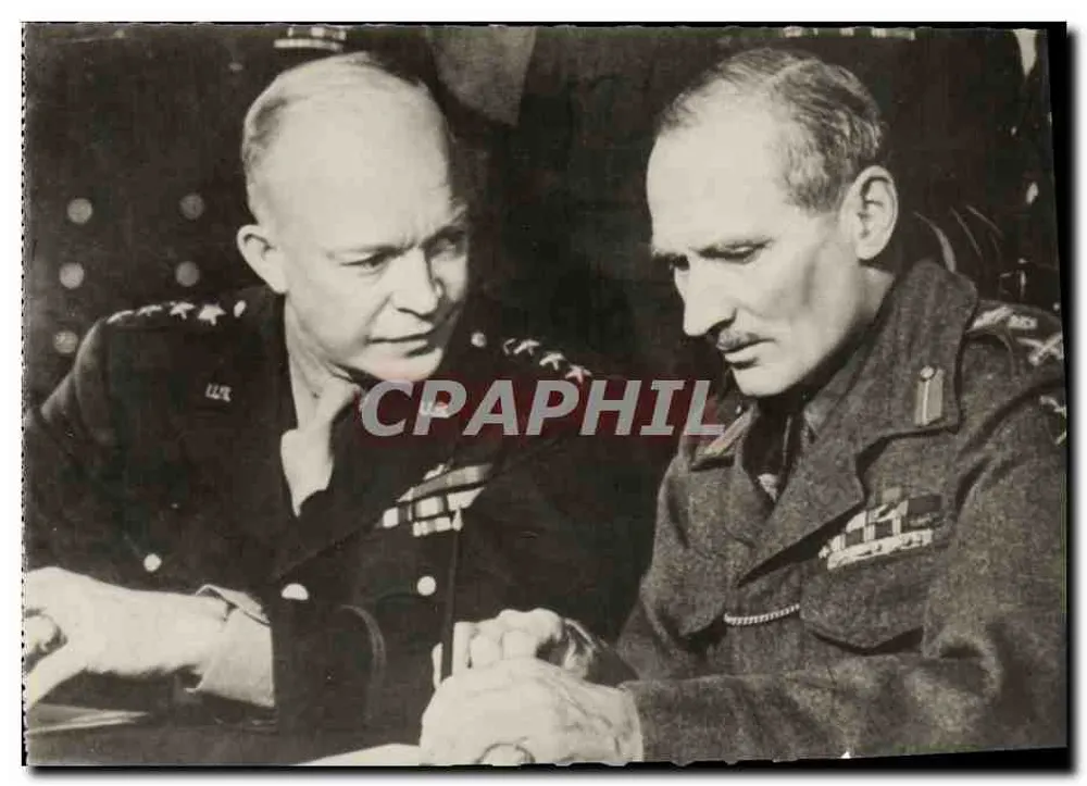 Feldmarschall Montgomery und General Eisenhower — Éditions O.P. — Nr. 2 - Vorderseite