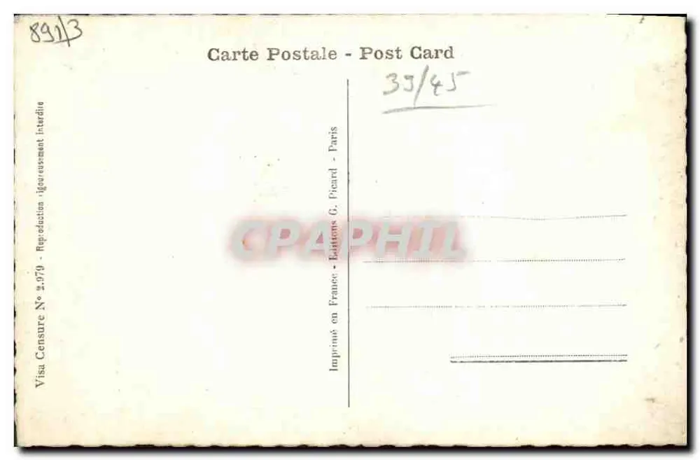 Geral Tetu — retrato militar — Edições G. Picard, Paris - Verso