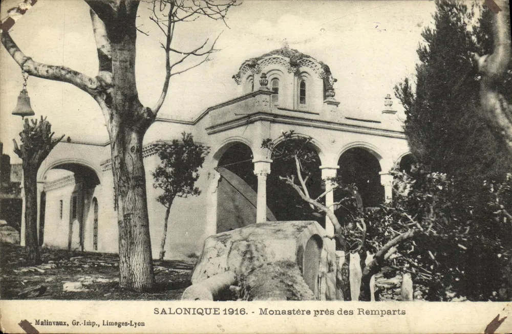 Thessaloniki — Kloster nahe den Mauern — Malinvaux, Gr.-Imp., Limoges-Lyon - Vorderseite