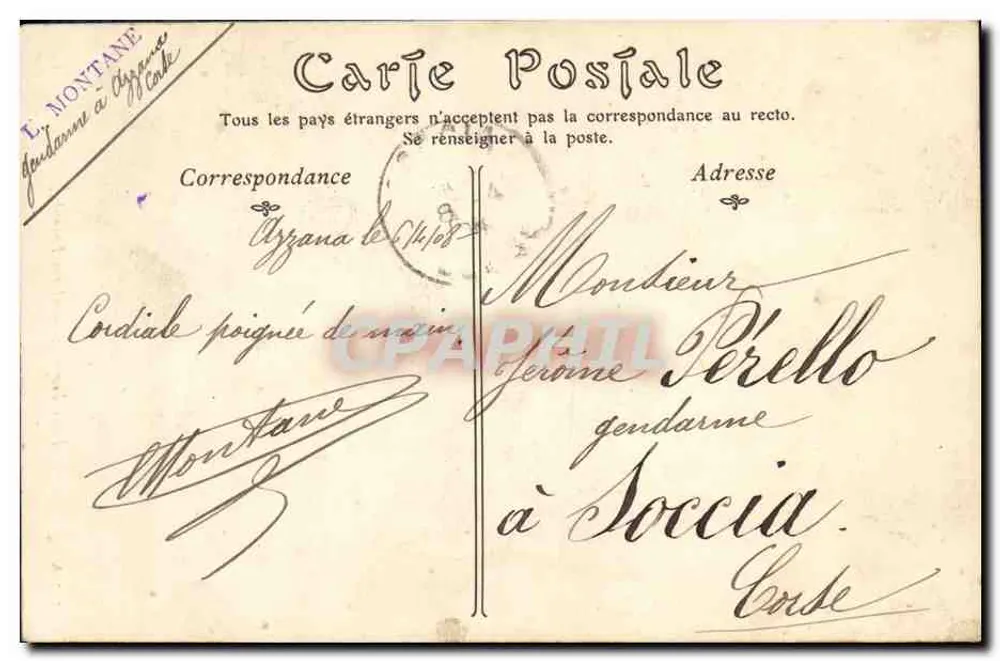 Junge Frau mit ihrem Kind — Straßenszene — ND Phot, Nr. 163-A - Rückseite