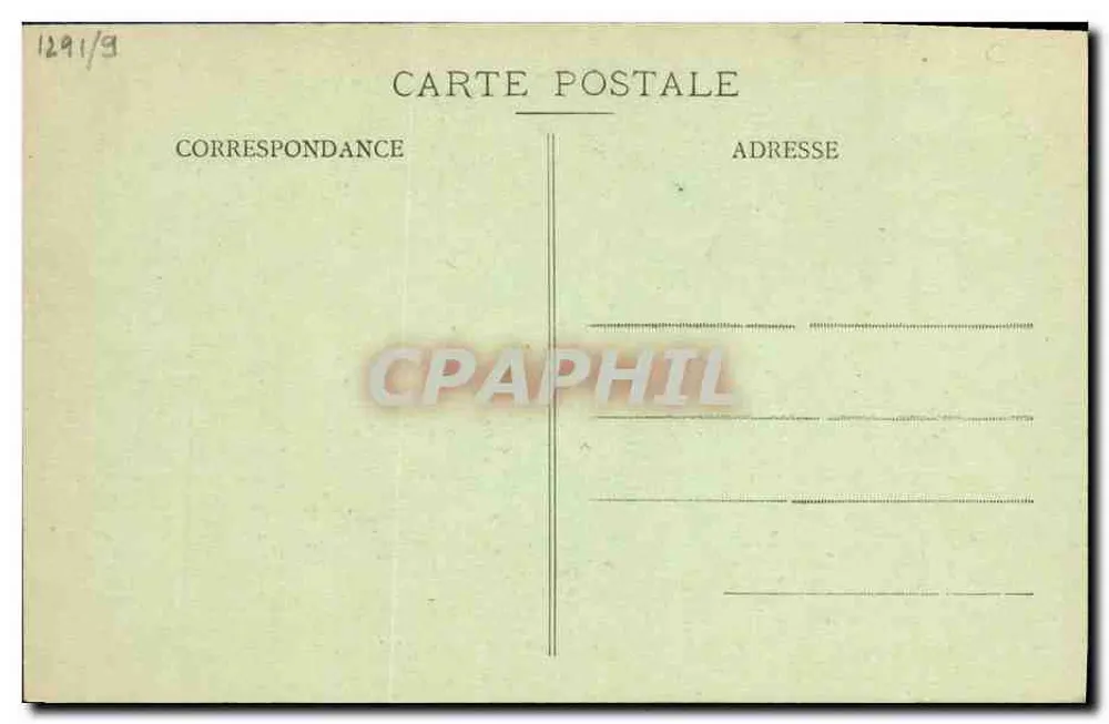 Handelsschifffahrt - Lutetia - Hochgeschwindigkeitspostdampfer - Phototypie Marcel Delboy, Bordeaux - Rückseite