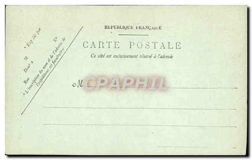 Le Bayonnais — Corvette — A. Bougault n°571 - Verso