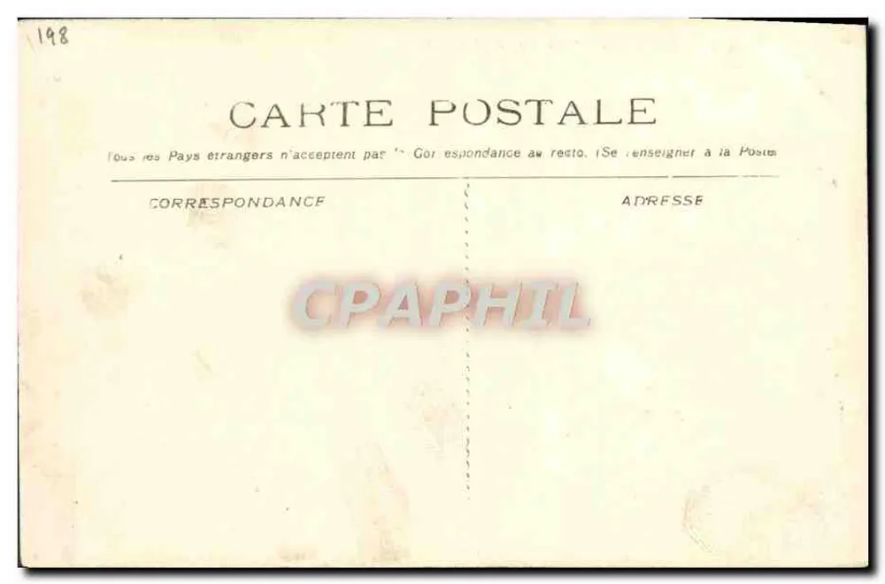 O Polinésio — Navio da Companhia das Messagerias Marítimas — n° 490 - Verso