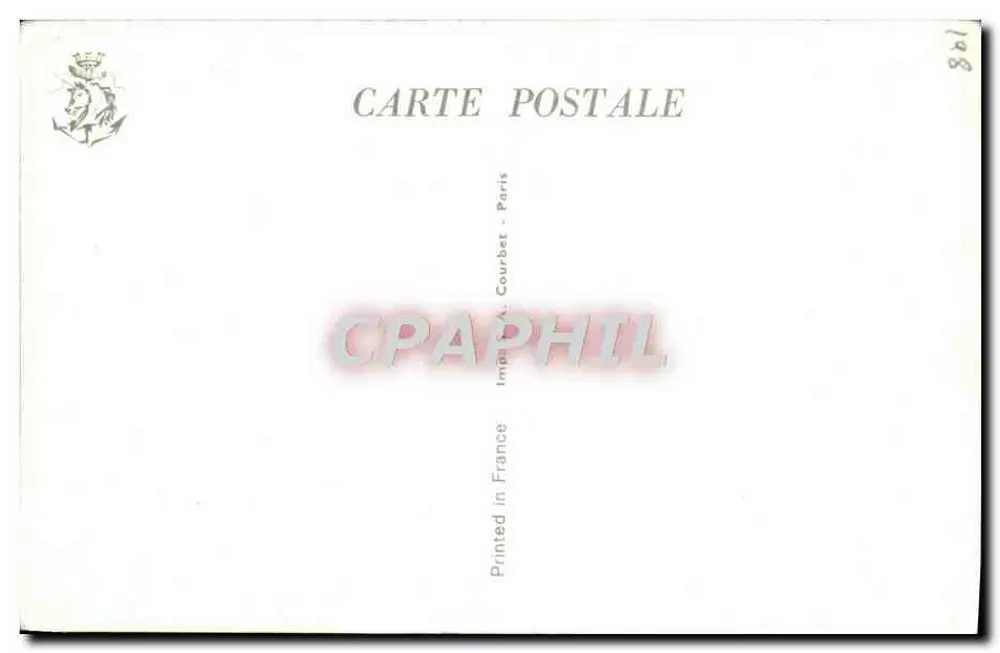 Cruises no navio Paquebot Pasteur — Messageries Maritimes — Jérôme Courbet, Paris - Verso