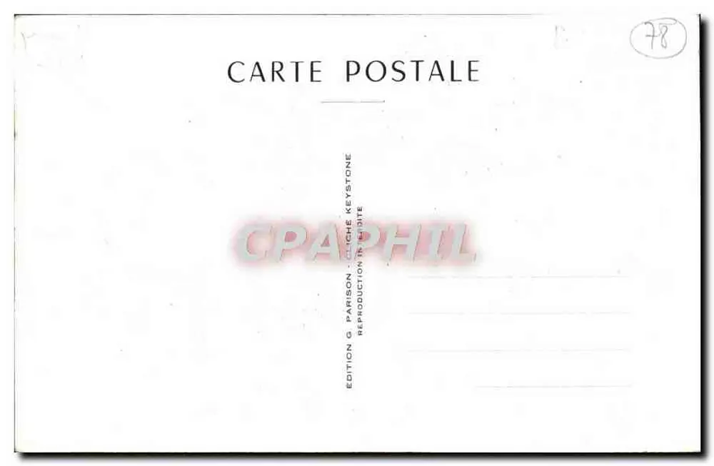 René Coty — Präsident der Französischen Republik — Parlamentskongress in Versailles — 17. Dezember 1953 - Rückseite