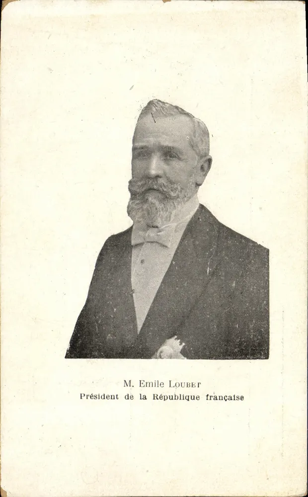 Herr Émile Loubet — Präsident der Französischen Republik — unbekannter Verleger - Vorderseite