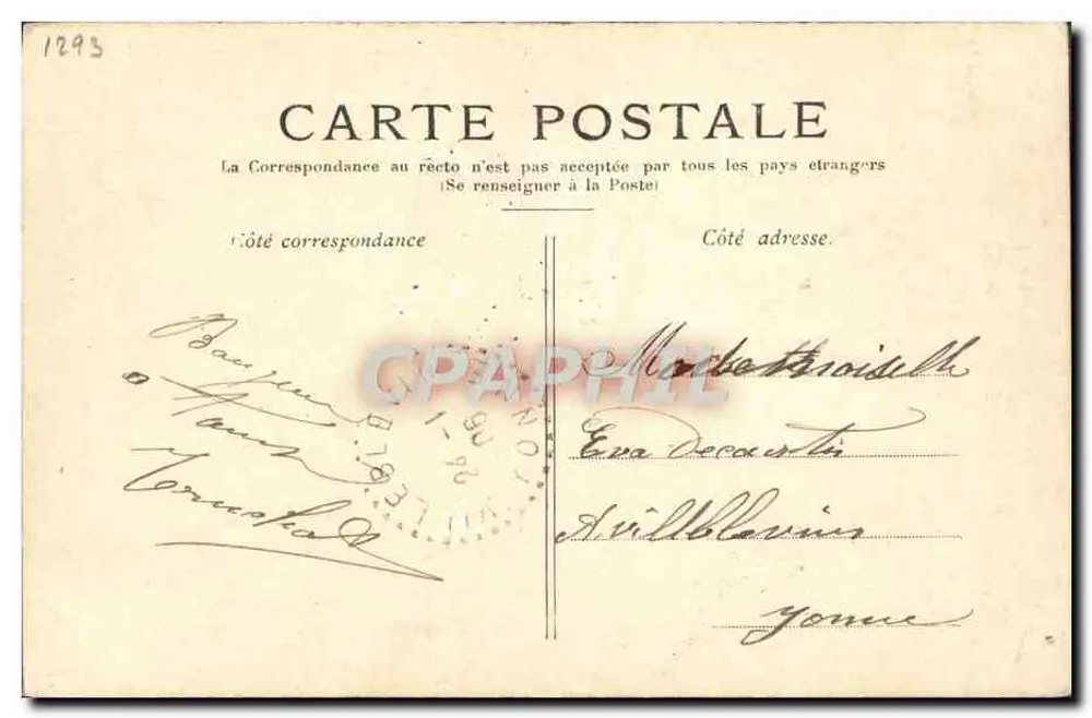 Fallières — Presidente della Repubblica — Eletto il 17 Gennaio 1906 - Verso