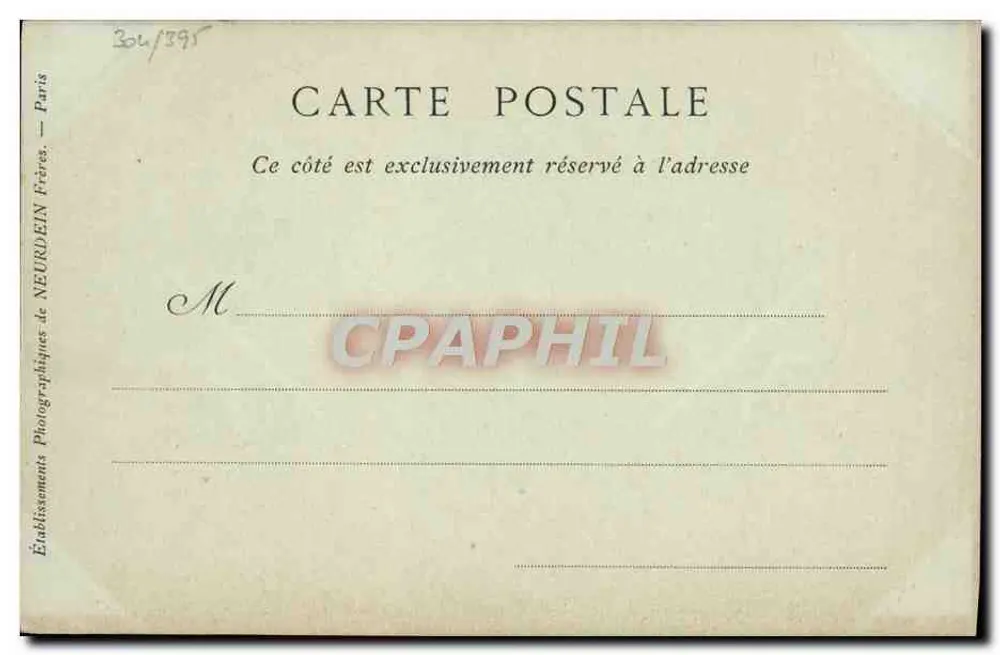 Les Jardies — Wohnhaus und Denkmal — Gambette, Léon - Rückseite