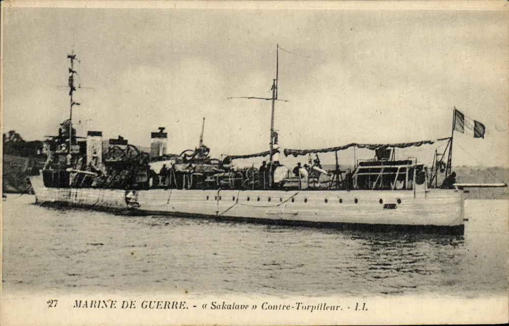 Kriegsmarine - « Sakalave » Torpedoboot - I.L. - Vorderseite